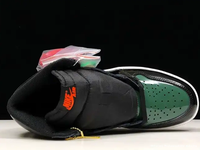 Official Maikesneakers Team Orange-Fir x Jordan AV3905-038 1 High Air SoleFly Retro Black OG 0409
